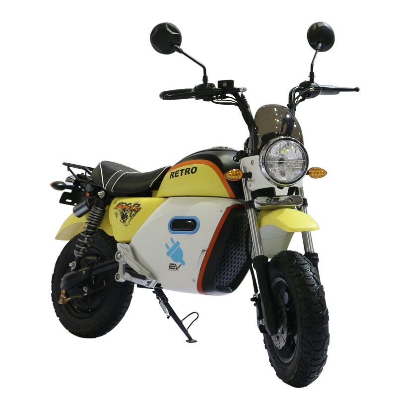 Retro Battery Operated Electric Chopper Motorcycle
